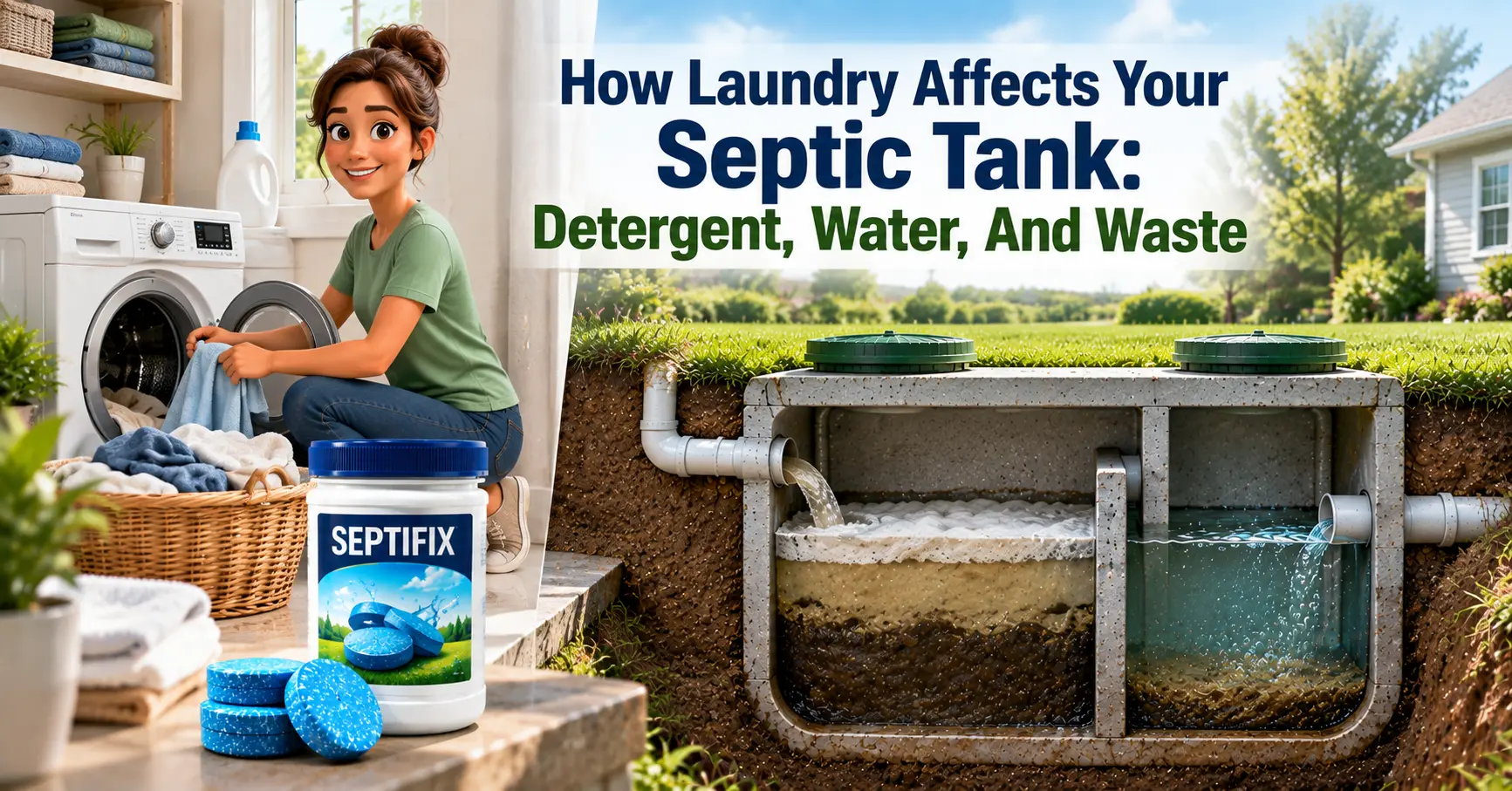 How Laundry Affects Your Septic Tank