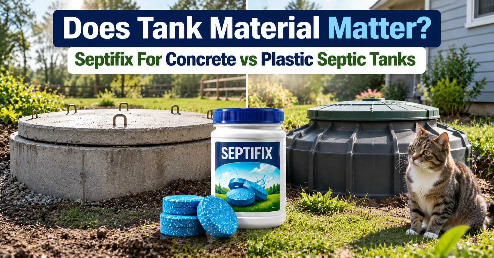 Concrete vs Plastic Septic Tanks