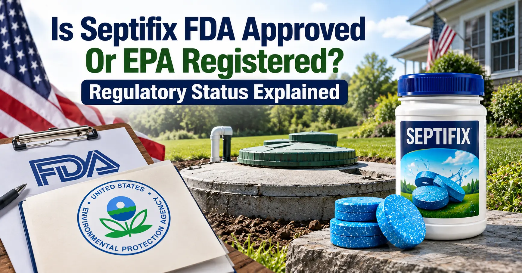 Is Septifix FDA Approved Or EPA Registered