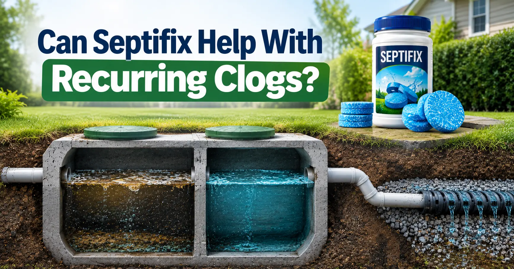 Can Septifix Help With Recurring Clogs