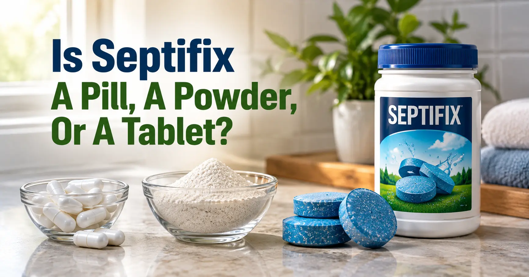 Is Septifix A Pill Powder Or Tablet