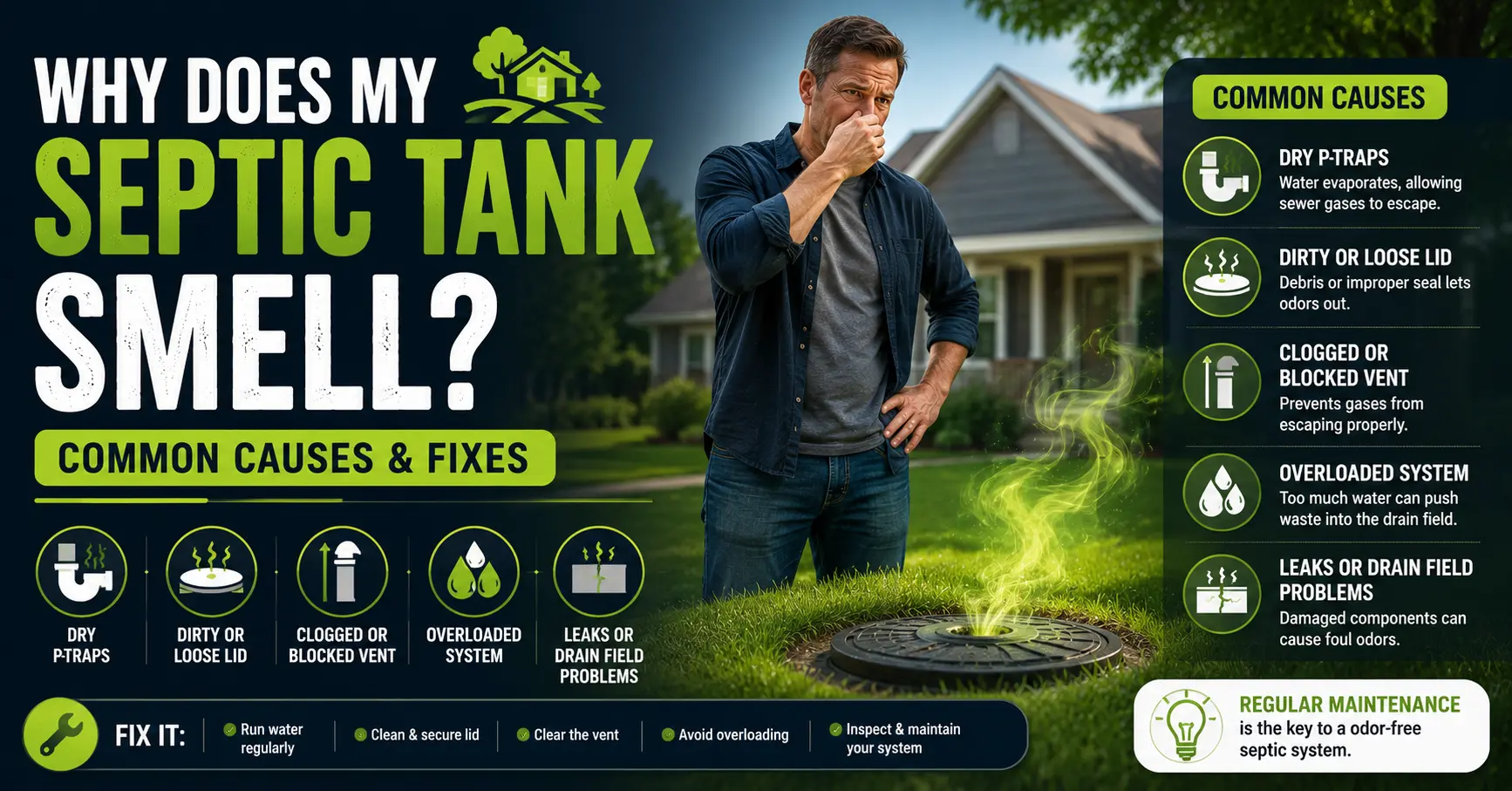 Why Does My Septic Tank Smell